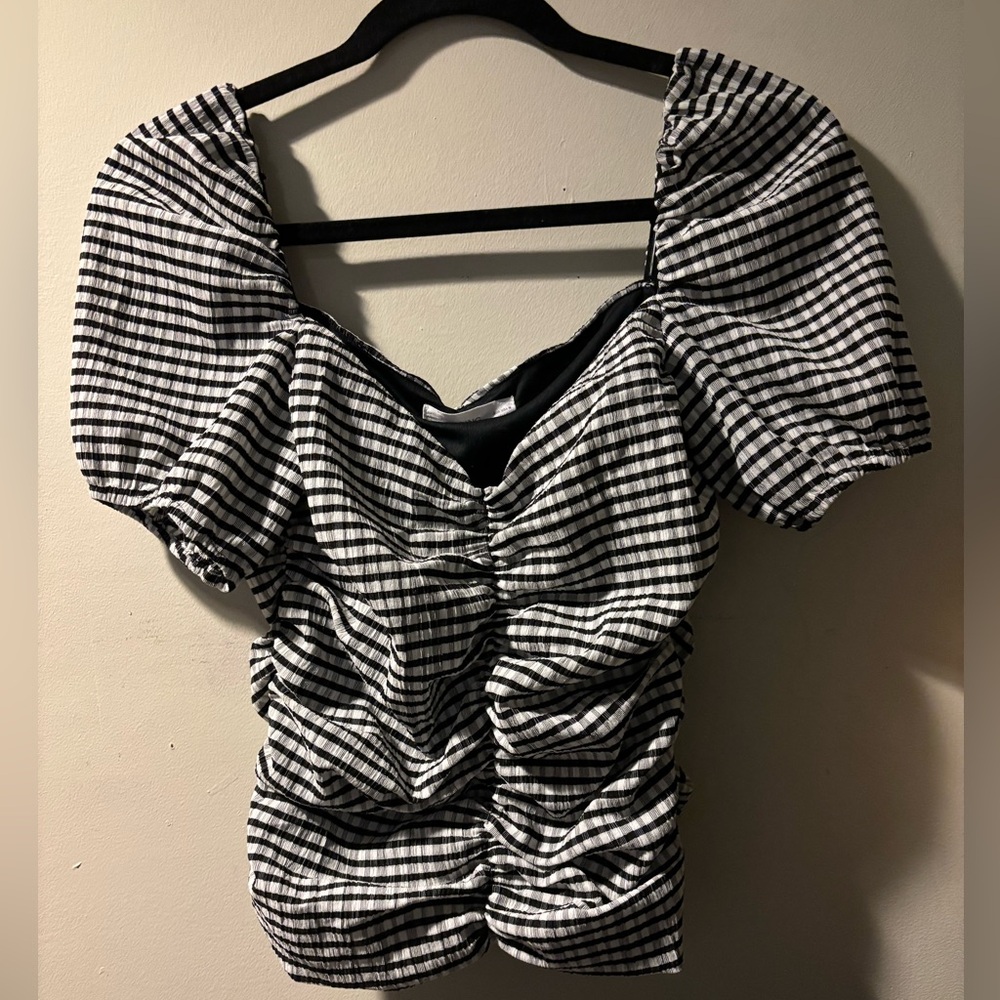 Scrunched Detail Blouse